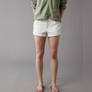 American Eagle Dreamy Drape Stretch Denim Easy Shortie